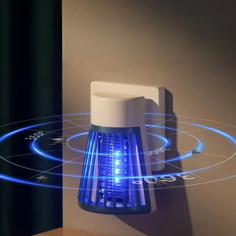 Repelente Eletrônico UV para Tomada 220V – Lâmpada Mata Mosquito Silenciosa e Compacta - Imagem 2