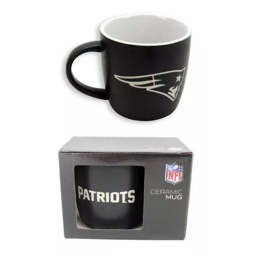 Caneca Oficial NFL de Cerâmica 330ml, Coleção Times Patriots, Raiders, Commanders, Presente Colecionávei para Fãs de Fut - Imagem 6